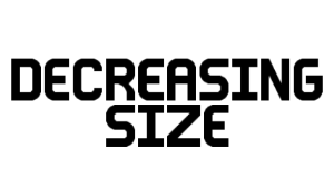 An example of the Disappearance Effect {#size}